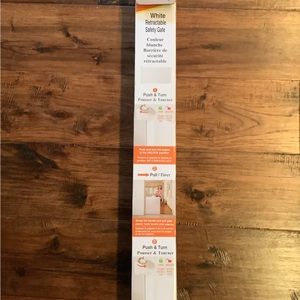 EasyBaby Retractable Baby Gate, 33" Tall, Extends up to 55'' Wide